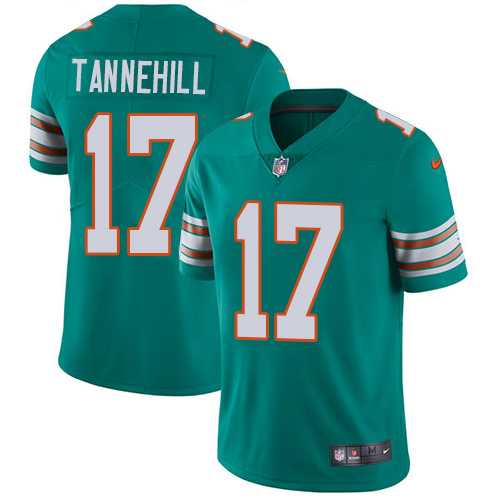 Nike Miami Dolphins #17 Ryan Tannehill Aqua Green Alternate NFL Vapor Untouchable Limited Jersey,We sell and wholesale Nike Miami Dolphins #17 Ryan Tannehill Aqua Green Alternate NFL Vapor Untouchable Limited Jersey on line form chian!